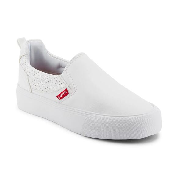levi Shoes - 9.5 Women Levi white slip on shoes
